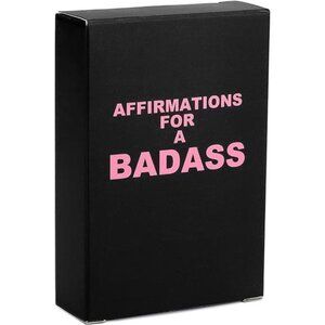 Affirmation Cards - GIFT IDEA for women BADASS Woman Gift Inspirational gifts
